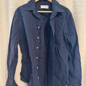Everlane Navy Blue Shirt